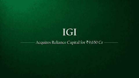IIHL Acquires Reliance Capital for ₹9,650 Cr: A Strategic Move to Unlock Insurance Sector Potential