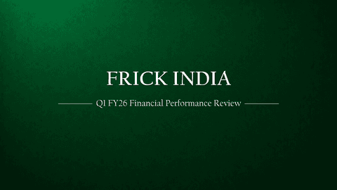 Frick India Limited – Q1 FY26 Financial Performance Review