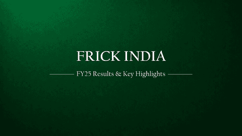 Frick India Limited FY25 Results – Revenue, PAT, and Key Highlights