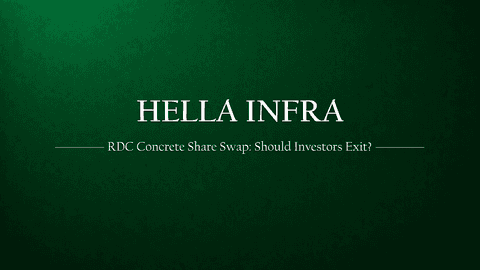 RDC Concrete Exit Opportunity: Should Minority Shareholders Opt for Infra.Market Share Swap?