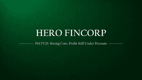 Hero FinCorp’s 9M FY26 Numbers: Strong Core, Profitability Still Catching Up