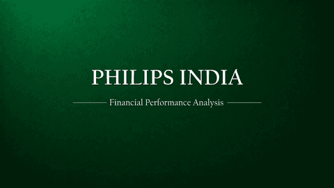 Philips India Limited –FY25 Financial Performance Analysis