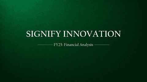 Signify Innovations India Limited (Unlisted) – FY25 Financial Performance Detailed Analysis