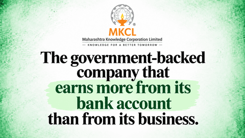 The government-backed company that earns more from its bank account than from its business