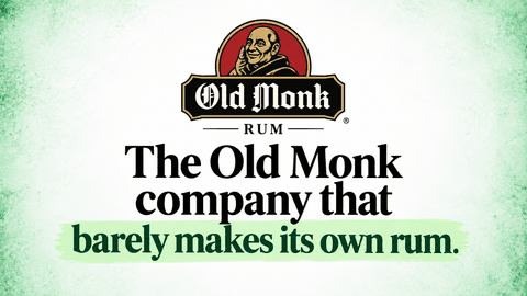 The Old Monk company that barely makes its own rum