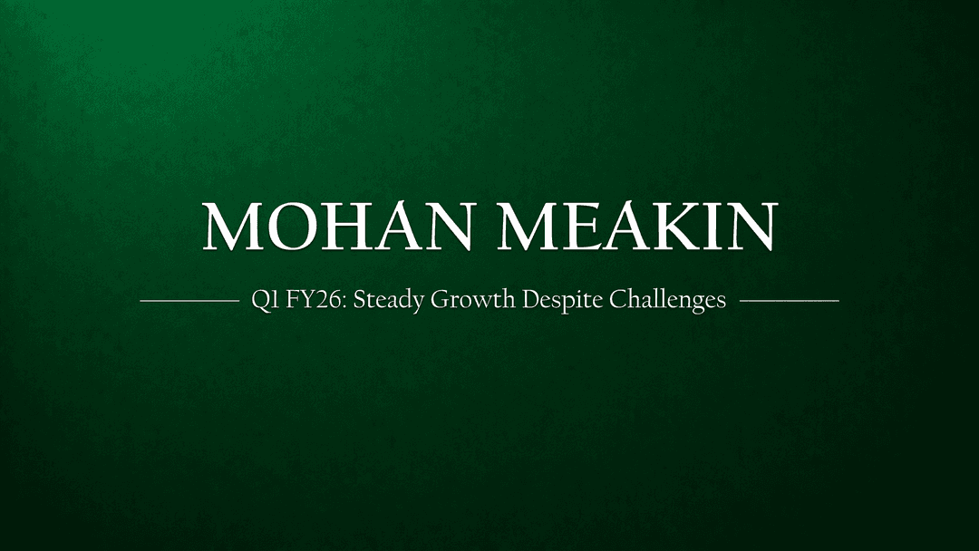 Mohan Meakin Limited Q1 FY26 Results: Steady Growth Amid Industry Challenges
