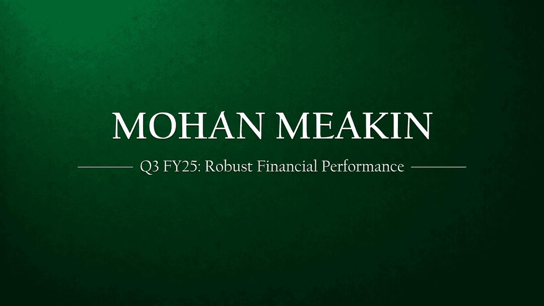 Mohan Meakin Limited Reports Robust Financial Performance for Q3 FY25