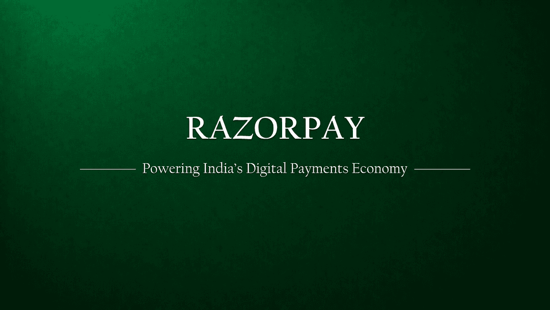 Razorpay: The Payments Pipe Powering India’s Internet Economy