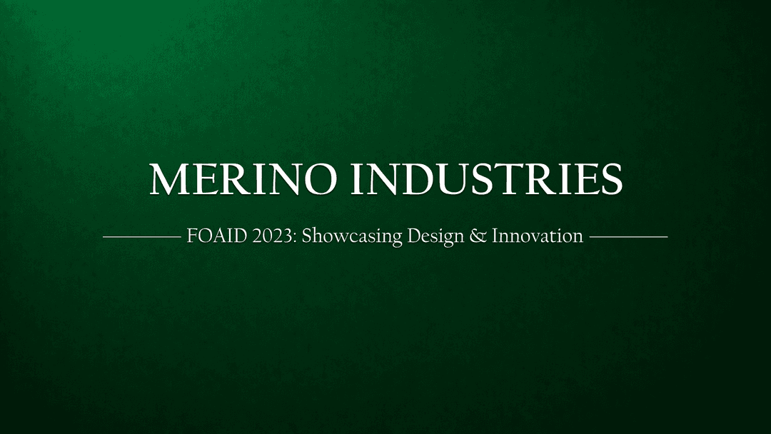 Crafting the Future: Merino's Unlisted Share Impactful Presence at Delhi's FOAID 2023