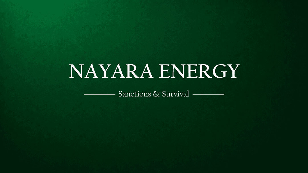 Nayara Energy Sanctions: Navigating a Shadowy Survival