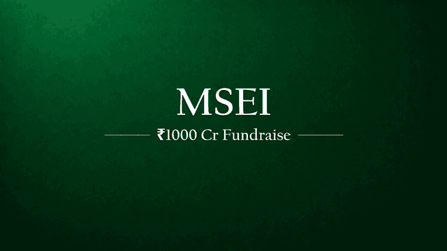 MSEI Raises ₹1000 Crore in Second Round: Can the Exchange Finally Deliver on Growth?