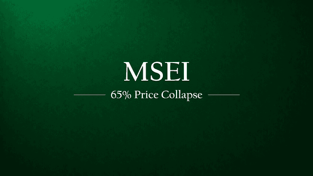 Unlisted shares of MSEI plunge as revival optimism fades away; price drops 65% since December