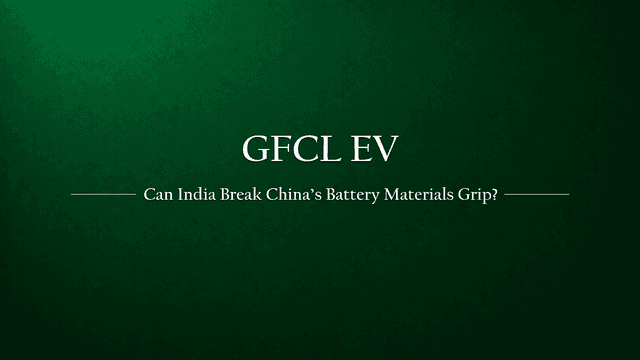 Can India Break China's Grip on Battery Materials?