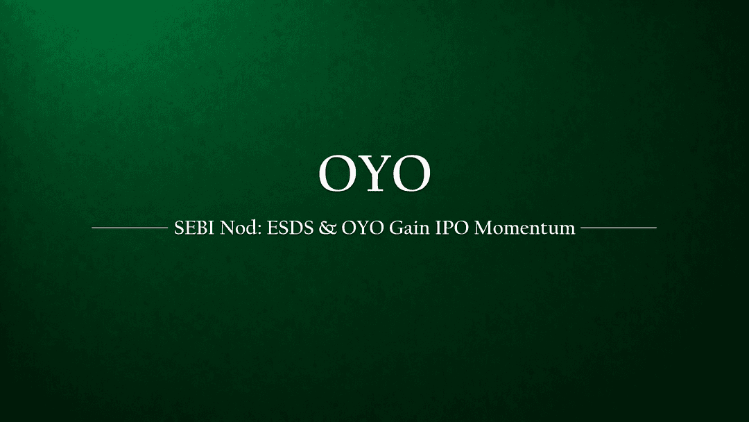 SEBI Nods to ESDS, Shareholders Back OYO — Profitable Scale Is Driving India’s Next IPO Wave