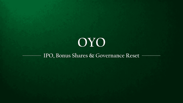 OYO's Next Big Leap: IPO Plans, Bonus Shares, and a Governance Reset