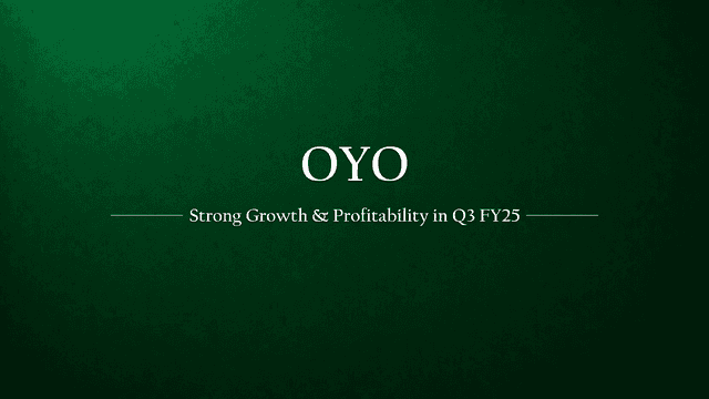 OYO Records Strong Growth and Profitability in Q3 FY25