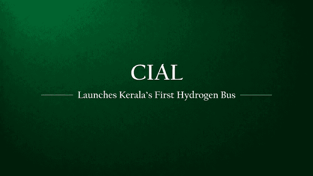 CIAL Leads Kerala's Green Revolution with First Hydrogen-Powered Bus