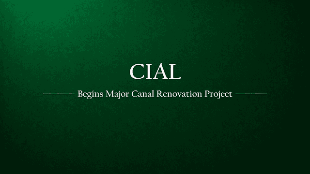 Cochin International Airport Embarks on Major Canal Renovation Project