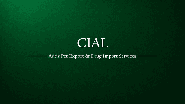 Cochin International Airport Expands Services to Include Pet Exportation and Drug Imports