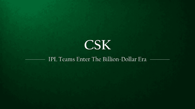 IPL Teams Are Suddenly Worth Billions — Here’s What’s Driving the Frenzy