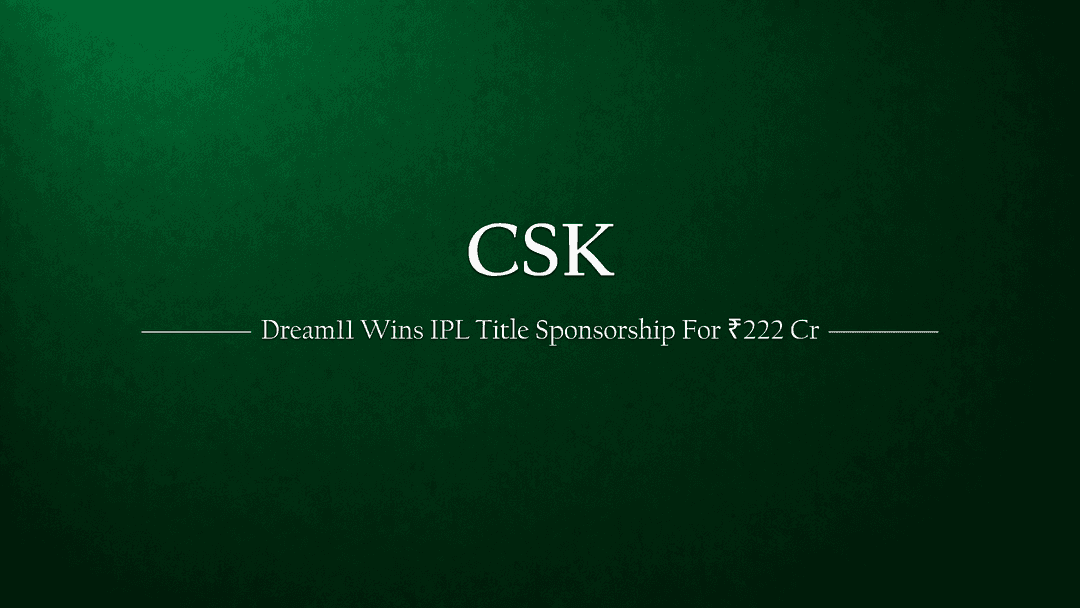 Dream11 gets IPL title sponsorship this year for 222 Crores