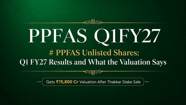 PPFAS Q1 FY27: AUM Up 38%, But the Quarter Tells a Different Story