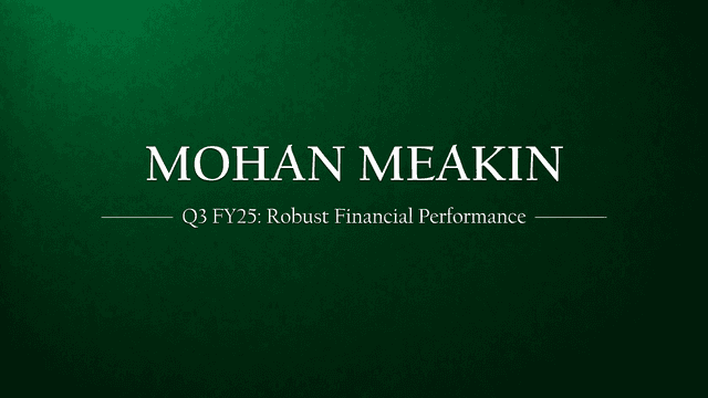 Mohan Meakin Limited Reports Robust Financial Performance for Q3 FY25