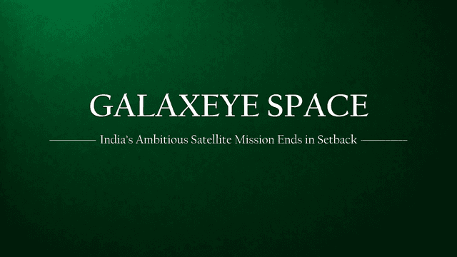 The startup that built India's most ambitious private satellite — and then lost it