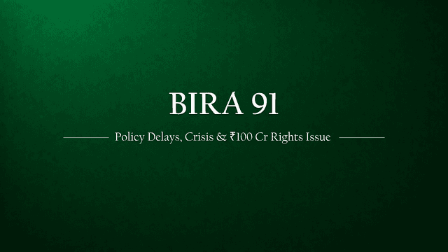 Bira 91: A Bitter Brew of Policy Delays, Business Disruption & Investor Wake-Up Call — Will the Right Issue Save Bira?