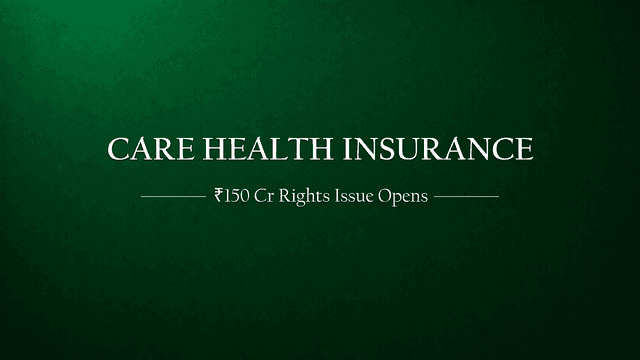Care Health Pre-IPO Share Right Issue Opens Today