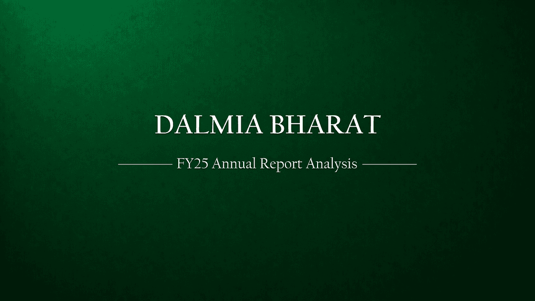 Dalmia Bharat Refractories Ltd (DBRL): FY 2024–25 Annual Report Summary