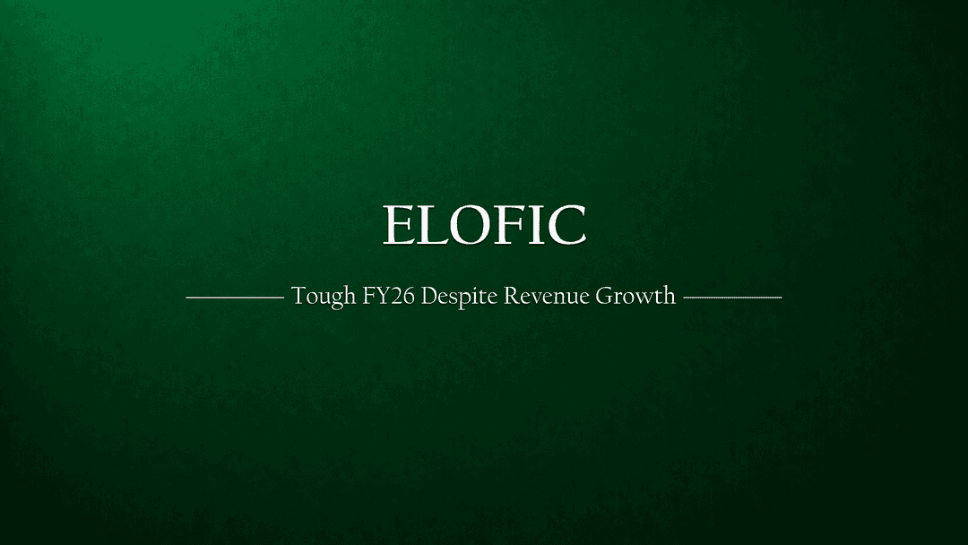 Elofic Industries: India's largest filter maker just had a tough Year