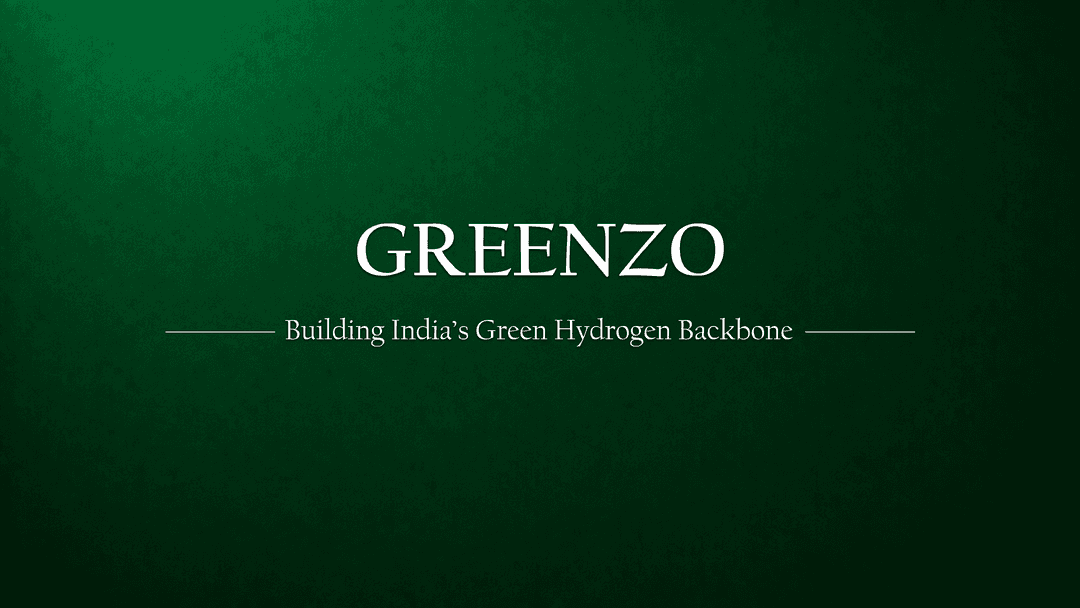 Greenzo Energy Is Quietly Building India's Green Hydrogen Backbone