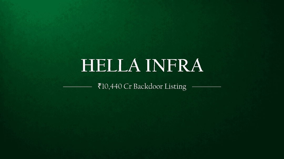 The ₹10,440 Crore Backdoor: How Infra.Market Is Getting Listed Without an IPO