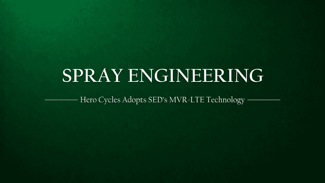 Hero Cycles Adopts MVR-LTE® Technology by Spray Engineering Devices