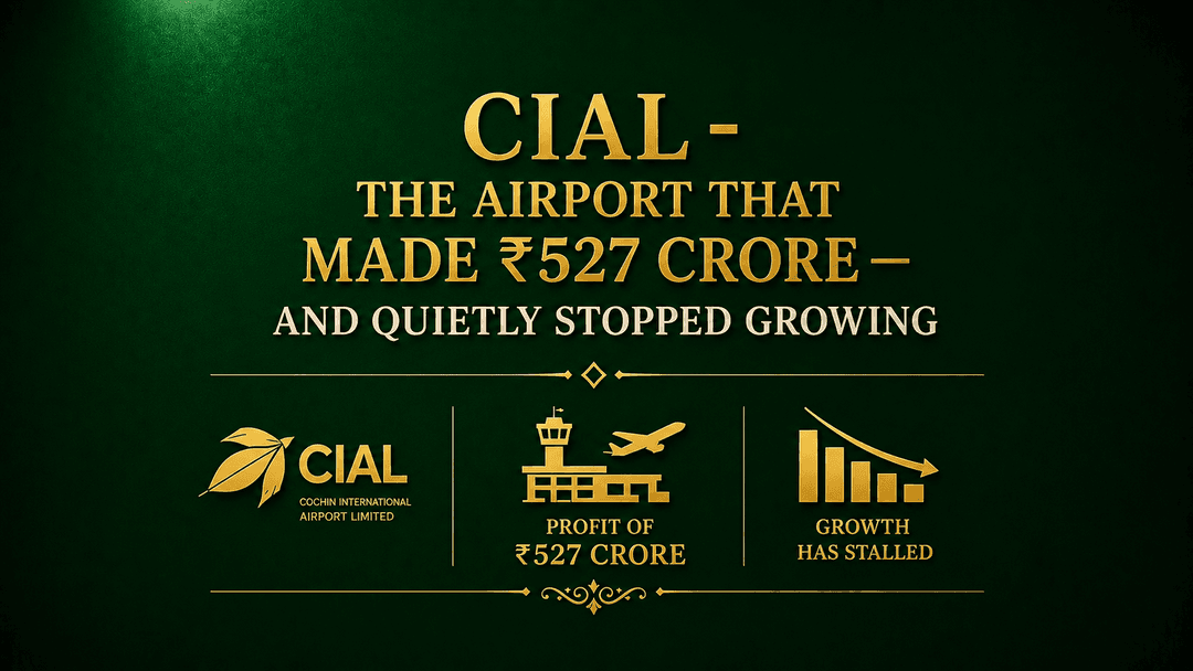 The airport that made ₹527 crore — and quietly stopped growing