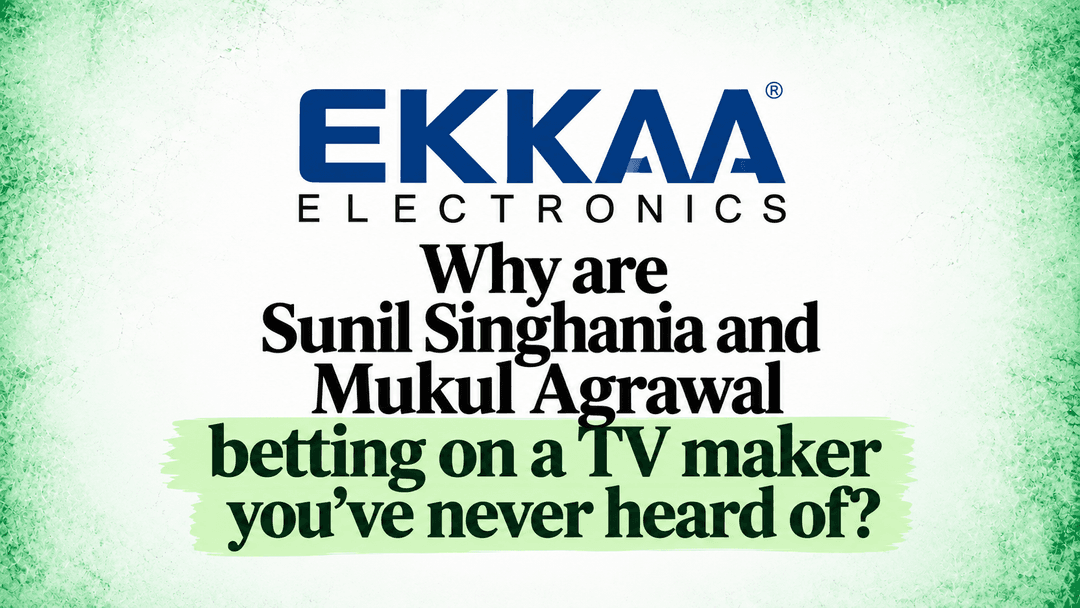 Why are Sunil Singhania and Mukul Agrawal betting on a TV maker you've never heard of?