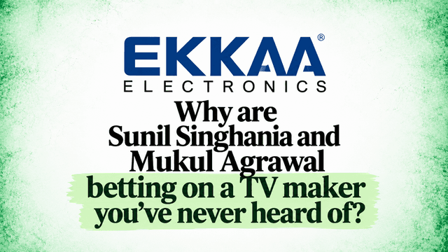 Why are Sunil Singhania and Mukul Agrawal betting on a TV maker you've never heard of?