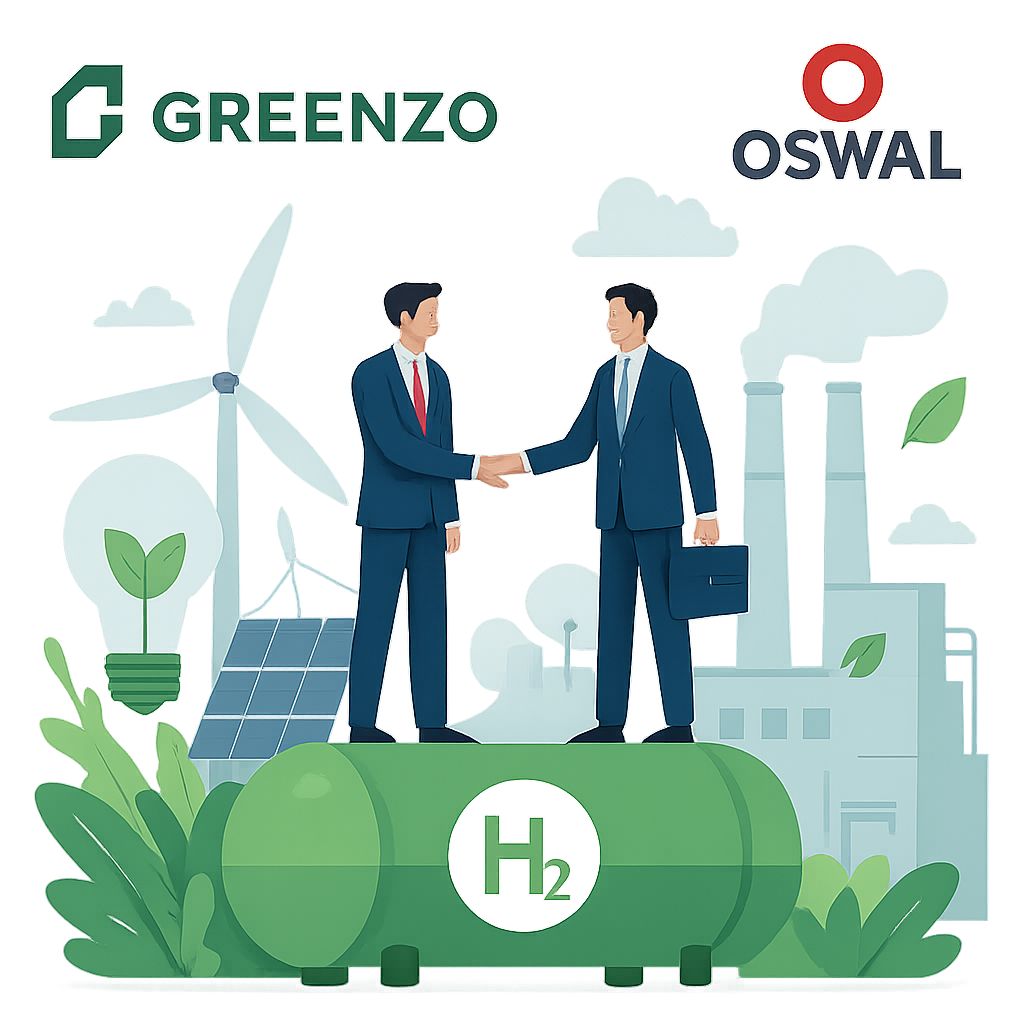 India’s Clean Energy Breakthrough: Unpacking the ₹320 Cr Greenzo-Oswal Green Hydrogen Pact